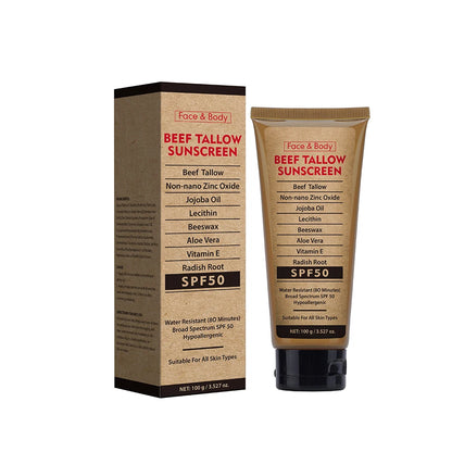 Organic Beef Tallow Sunscreen SPF50™
